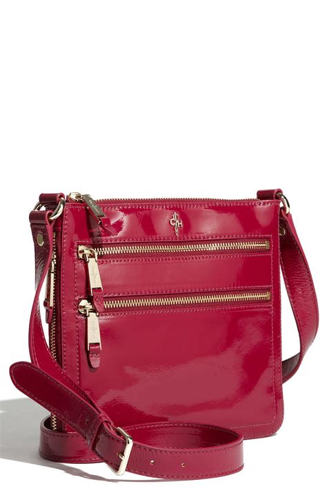 patent leather crossbody bag